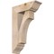 Ekena Millwork Westlake Traditional Smooth Bracket w/ Offset Brace, Douglas Fir, 7 1/2"W x 22"D x 34"H BKT0806X22X34WTL01SDF - alternate 1